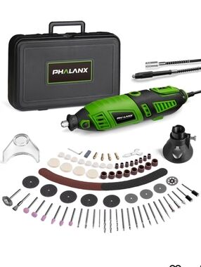 PHALANX Green Rotary Tool Kit with Accessories